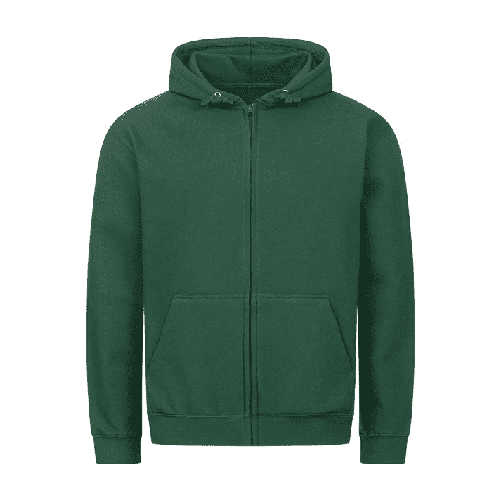 Classic Zipper Hoodie Unisex | 80% Baumwolle